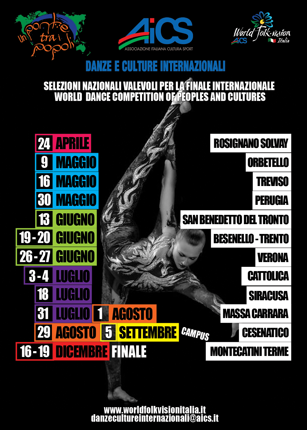 Selezioni 2021 World Folk Vision Italia